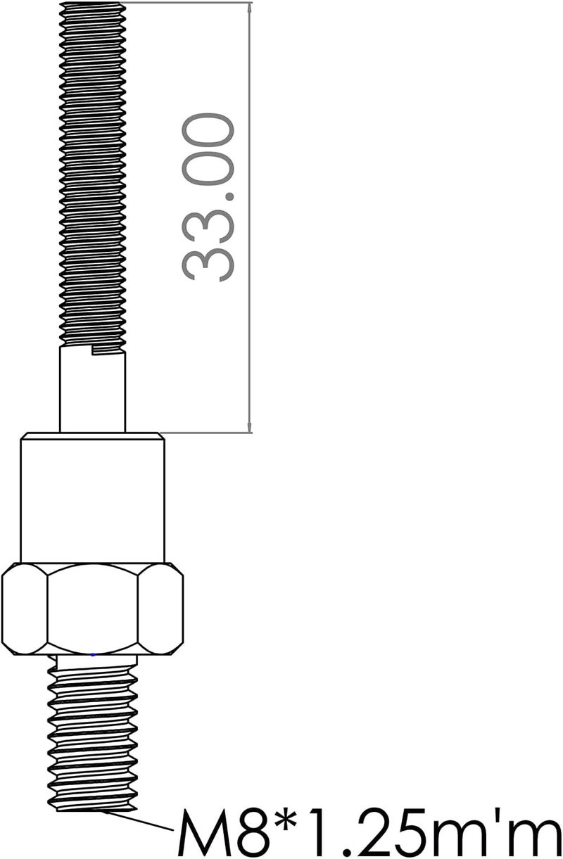 CORWIN Store 10-24 Extended Rivet Nut Gun Mandrels and Nosepiece Set, Specifically Designed for Installing Pre-bulbed Rivet Nuts and Similar Threaded Inserts Multi-Grip - Image 3